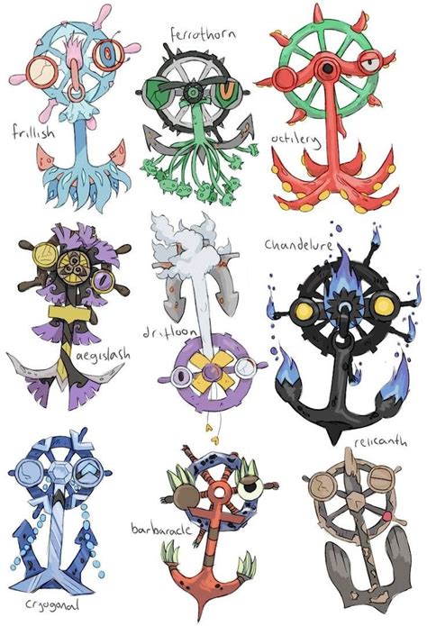 anchor pokemon|pokemon anchor arms.